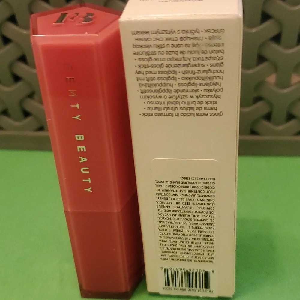 Fenty Beauty Gloss Bomb Stix High-Shine Gloss Stick High'biscus. BNIB - Picture 4 of 5